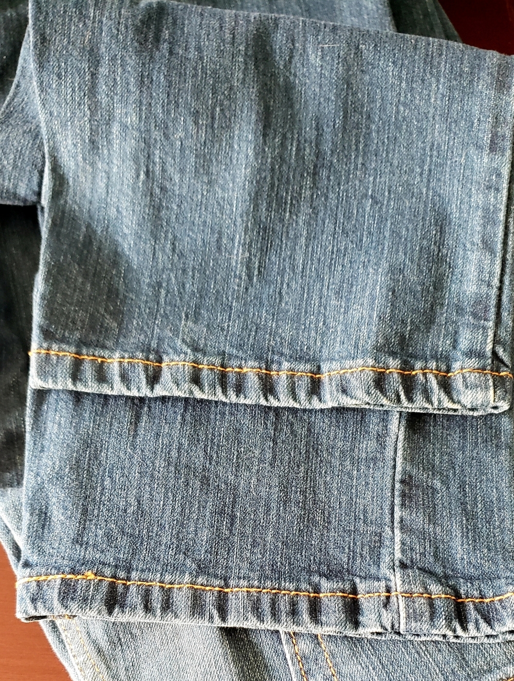 Levi's Men's 505 W33 L34 Straight Denim Jeans In Excellent Condition - Picture 6 of 6